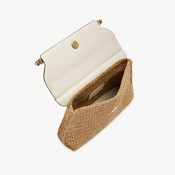 Strathberry Elegant Tan and Cream Women's Bag - Picture 3 of 12